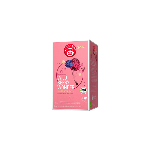 9001475084640 - Bio Luxury Cup Wild Berry Wonder Bio-Tee 25 Portionen 9001475084640 TEEKANNE 134 Gramm