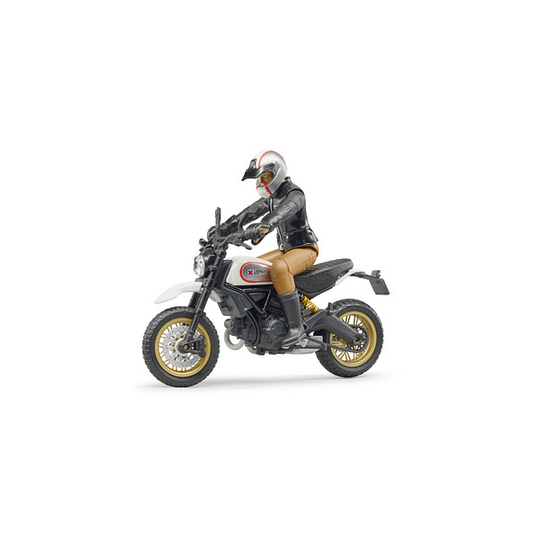 4001702630515 - Scrambler Ducati Desert Sled mit Fahrer 63051 Spielzeugmotorrad 4001702630515 bruder