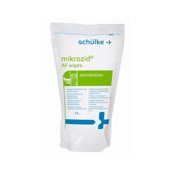 4032651977161 - mikrozid® AF wipes Desinfektionstücher Gebrauchsfertige getränkte Tücher zur Flächendesinfektion 1 Nachfüllbeutel = 150 Tücher