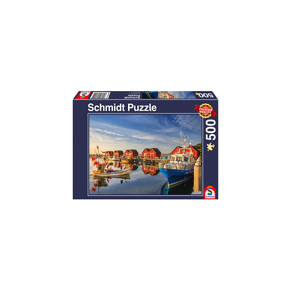 4001504589554 - Fischereihafen Weiße Wiek Puzzle 500 Teile 4001504589554 Schmi