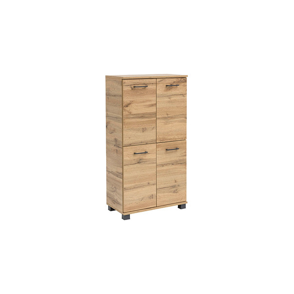 4027181108765 - Badschrank Nora eiche landhaus 598 x 326 x 1169 cm 4027181108765 MÖBELPARTNER