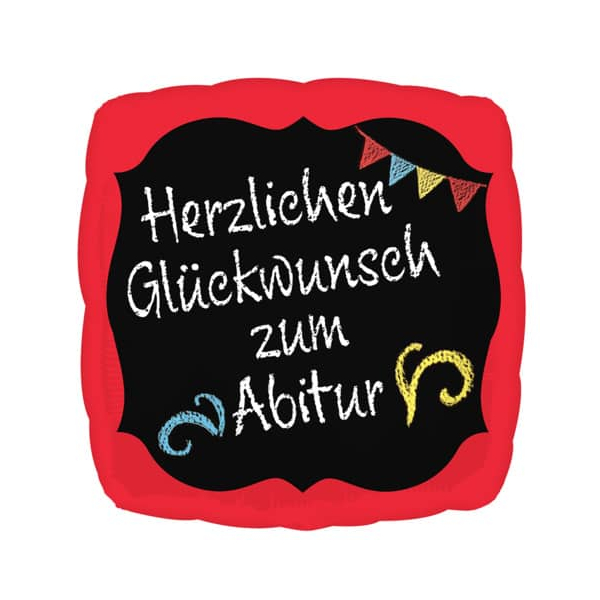 0026635377041 - Folienballon Glückwunsch zum Abitur 0026635377041 AMSCAN 377040