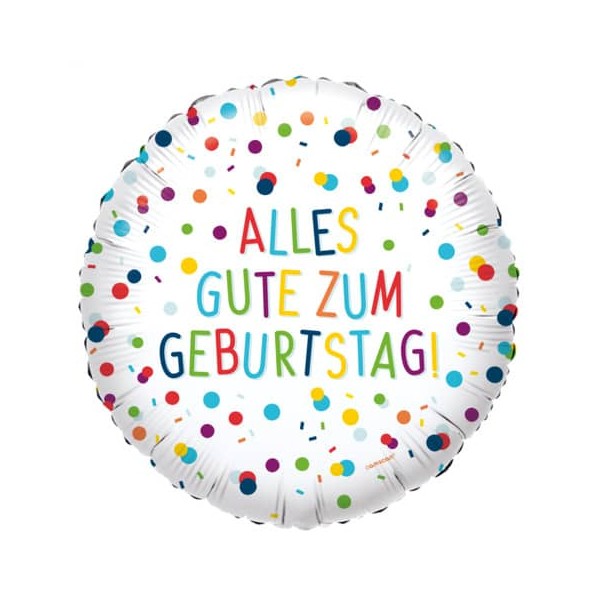 0026635414647 - Folienballon Alles Gute zum Geburtstag 0026635414647 AMSCAN 414