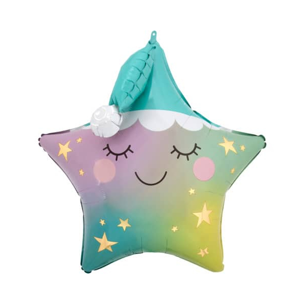 0026635415484 - Folienballon Stern Sleepy Little Star 0026635415484 AMSCAN 4154