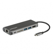 StarTech.com USB C/HDMI, RJ-45; 2x USB 3.0 A; SD-Speicherkarte, USB C Adapter 0,15 m