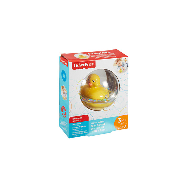 0074299756764 - Fisher-Price Fisher-Price - Babyspielzeug ENTCHENBALL in gelb