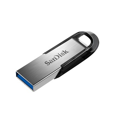 SanDisk USB-Stick Ultra Flair silber, schwarz 512 GB