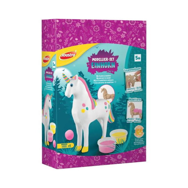 3028760418160 - Joustra Modellier-Set Magische Tiere Einhorn