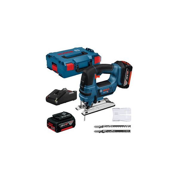 3165140895156 - AKTION BOSCH Professional GST 18 V-LI B Akku-Stichsäge Set 180 V mit 2 Akkus mit Prämie nach Registrierung