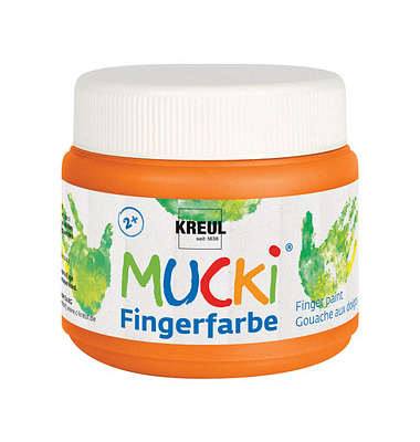 MUCKI Fingerfarbe orange