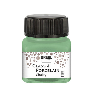 Chalky Porzellanfarben grün