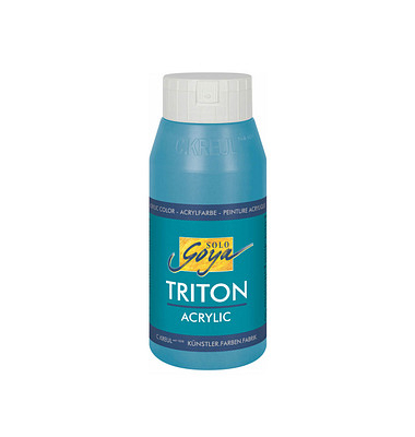 KREUL SOLO GOYA Triton Acrylfarbe türkisblau 750,0 ml