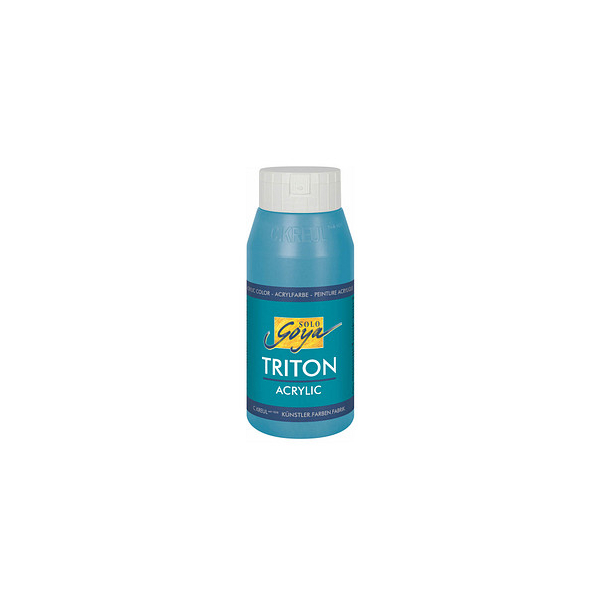 4000798170462 - SOLO GOYA Triton Acrylfarbe türkisblau 7500 ml 4000798170462 17046 750 Milliliter