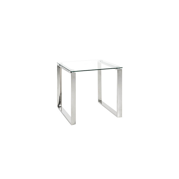 4001070187796 - Beistelltisch Glas silber 550 x 550 x 550 cm 4001070187796 HAKU Möbel