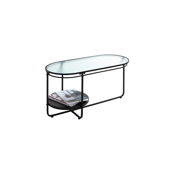 4001070235862 - Couchtisch Glas schwarz 900 x 420 x 490 cm 4001070235862 HAKU Möbel