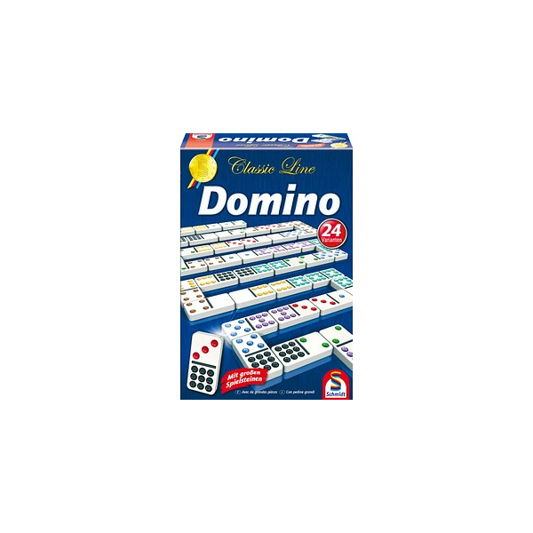 4001504492076 - Domino Classic Line Geschicklichkeitsspiel 4001504492076 Schmidt