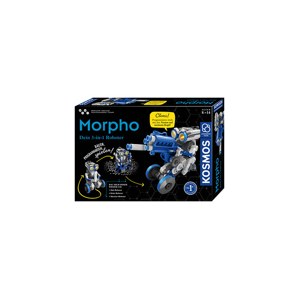 4002051620837 - Experimentierkasten Morpho Dein 3-in-1-Roboter mehrfarbig 4002051620837 KOSMOS