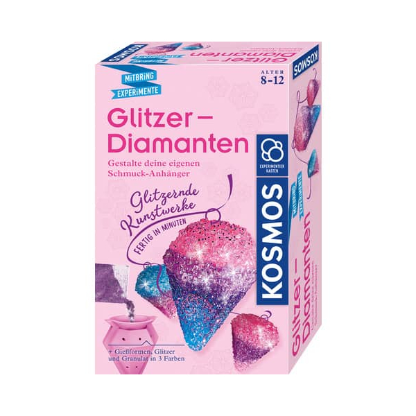 4002051657758 - Experimentierkasten Glitzer-Diamanten mehrfarbig 4002051657758 KOSMOS