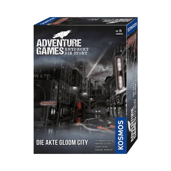 4002051695200 - Adventure Games - Die Akte Gloom City Geschicklichkeitsspiel 4002051695200 KOSMOS 695200