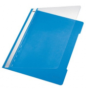 Schnellhefter 4191 4191-00-30, A4, hellblau, Polyvinylchlorid (PVC), Vorderdeckel transparent