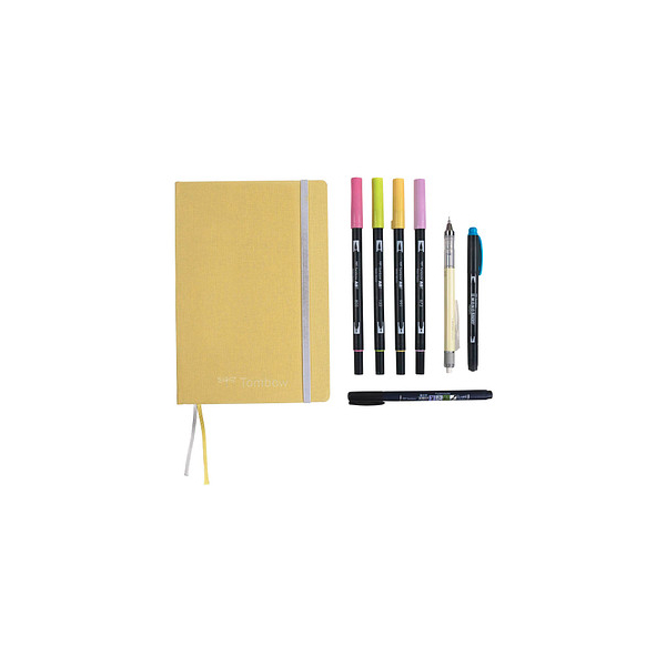 4003198950290 - Tombow Creative Journaling Kit BRIGHT inkl Notizbuch