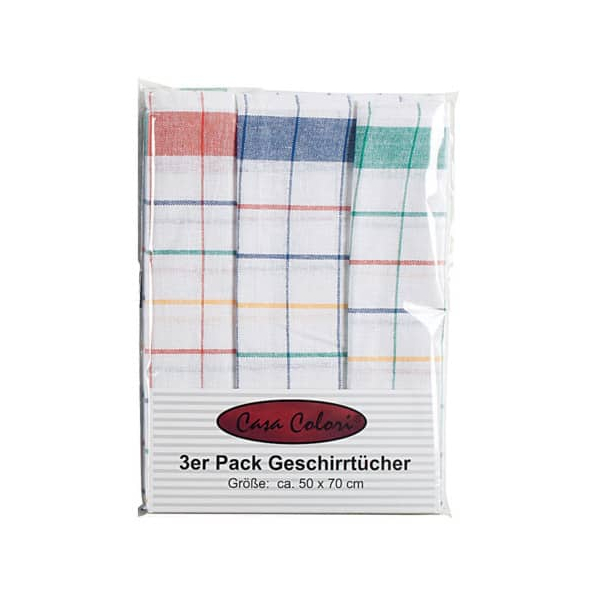 4003564181099 -  Geschirrtuch Karo - 50 x 70 cm 3er Pack 4003564181099 HEAD 488186 3 