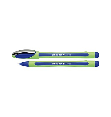 10 Schneider Xpress Fineliner blau 0,8 mm