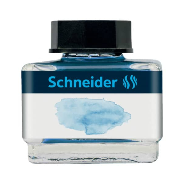 4004675141279 - Tintenglas Pastell 15 ml Ice Blue flüssige Pastell-Tinte 4004675141279 Schneider