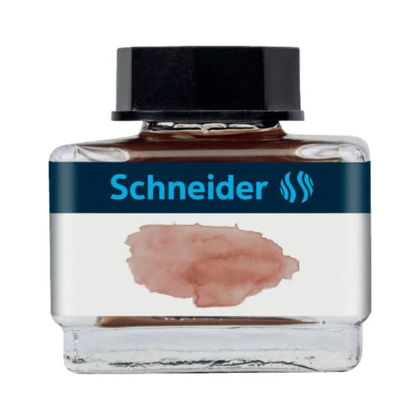 4004675141316 - Tintenglas Pastell 15 ml Cognac flüssige Pastell-Tinte 4004675141316 Schneider