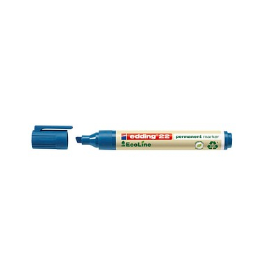 22 EcoLine Permanentmarker blau 1,0 - 5,0 mm