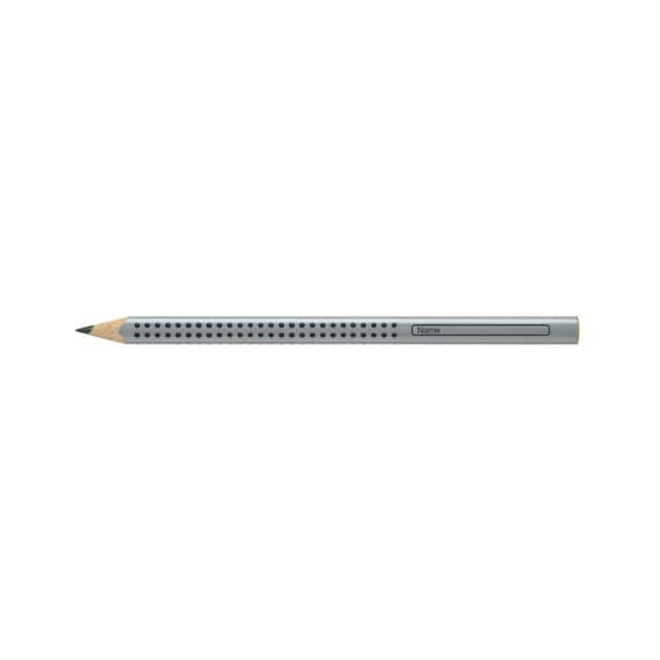 4005401119203 - Bleistift Jumbo GRIP 111920 silbergrau kA HB 4005401119203 Faber-Castell