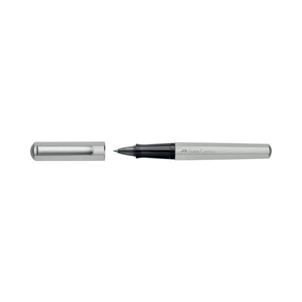 4005401405955 - Tintenroller Hexo silber matt 4005401405955 Faber-Castell