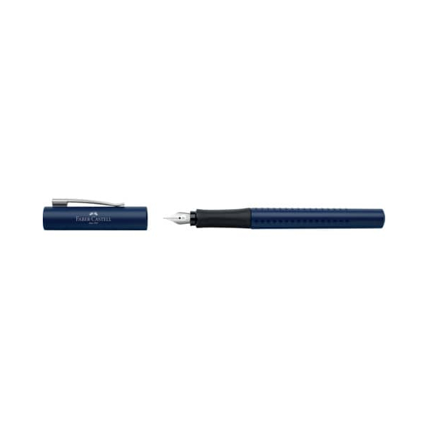 4005401408055 - Füllhalter GRIP 2011  B klassik blau 4005401408055 Faber-Castell