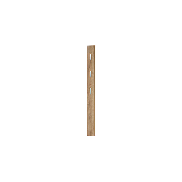 4005949334830 - Wandgarderobe 3348-243 eiche Holz 3 Haken 150 x 1700 cm 4005949334830 GERMANIA