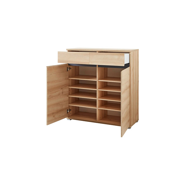 4005949347120 - Lissabon Schuhschrank edelbuche 1 Fachboden 960 x 400 x 1030 cm 4005949347120 GERMANIA