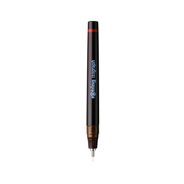 4006856151107 - rotring Tuschefüller isograph 050 mm schwarz Farbcode braun (S0202410)