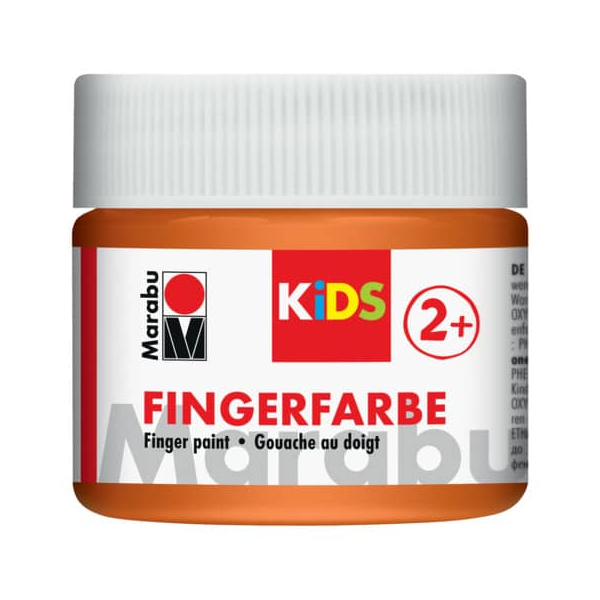 4007751706300 - Fingerfarbe Kids - 100 ml orange 4007751706300 MARABU 03030 05