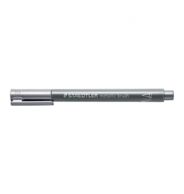 Lackmarker Metallic brush Marker, 8321-81, Stift, silber, 1-6mm Pinselstifte