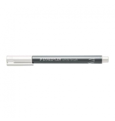 Lackmarker Metallic brush Marker, 8321-0, Stift, weiß, 1-6mm Pinselspitze