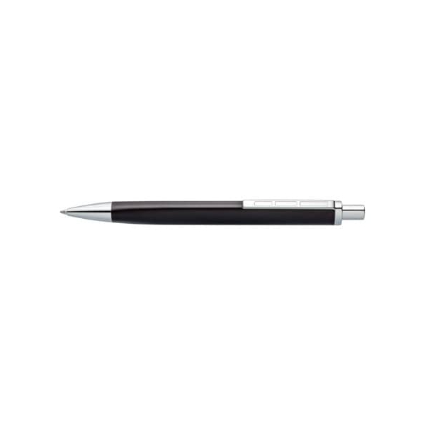 4007817079232 - STAEDTLER Druckkugelschreiber triplus M anthrazit Vollmetall-Schaft ergonomische Dreikantform mit Clip - 1 Stück (444 M09-3)