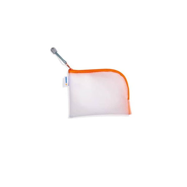 4008705200288 - Reißverschlusstasche A6 19x14cm orange 4008705200288 HERMA 20028