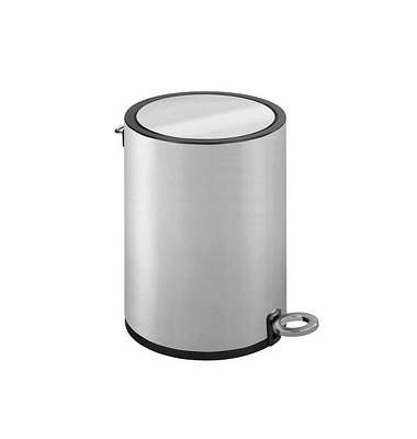 WENKO Monza Kosmetikeimer 3,0 l silber matt