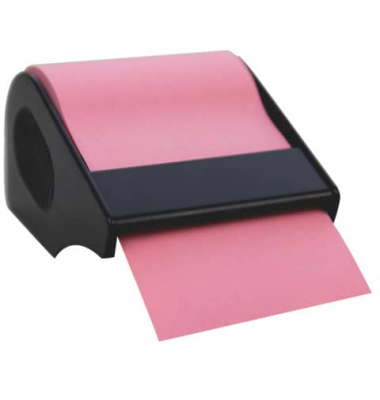 Haftnotizspender CT1831, 60mm x 10m, nachfüllbar, recycling-pink