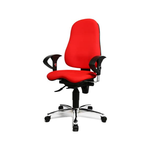 4014296059419 - Drehstuhl Sitness 10 rot 4014296059419 TOPSTAR SI59UG21H