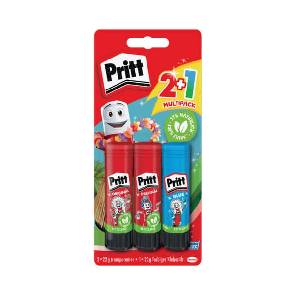 4015000436250 - Klebestift Alleskleber Orginal - 2x + 4015000436250 PRITT 44 Gramm