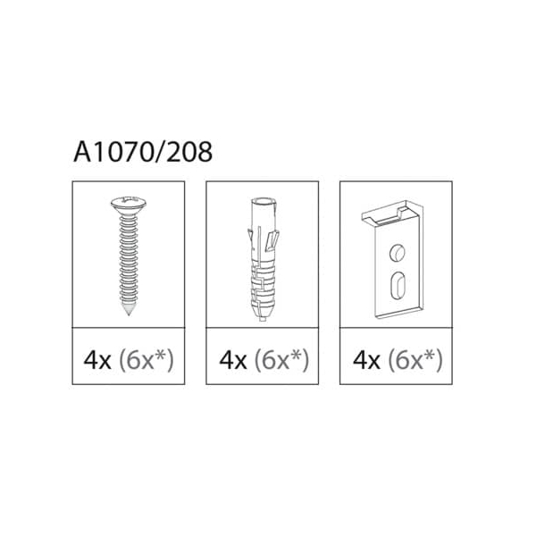 4016946706582 - Montageset XtraLine A1070 208 4016946706582 Franken