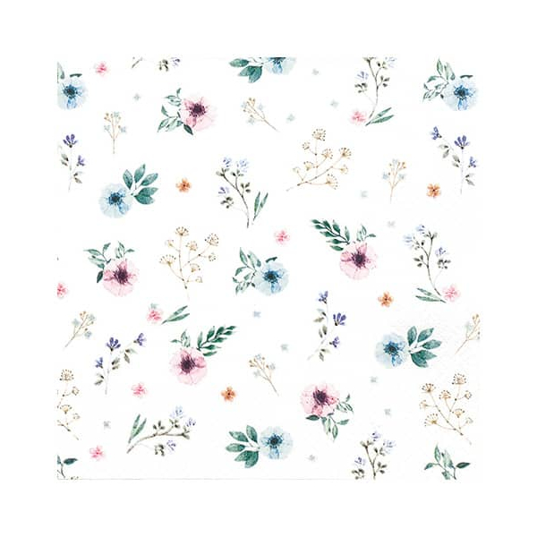 4022664231541 - Lunchservietten Flora - 33 x 33 cm 20 Stück 4022664231541 HOM