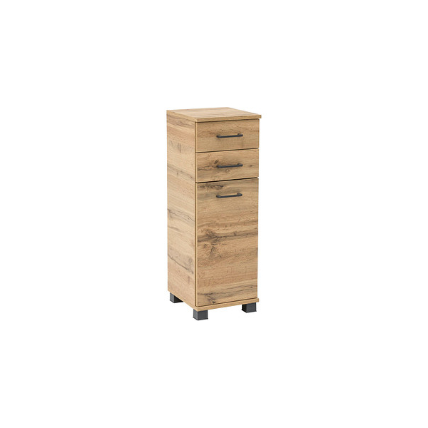 4027181108758 - Badschrank Nora eiche landhaus 303 x 326 x 886 cm 4027181108758 MÖBELPARTNER