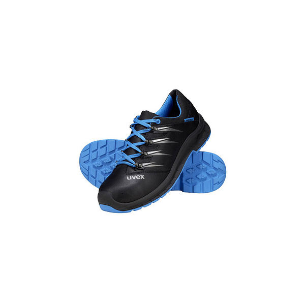 4031101769554 - uvex 2 trend 6934249 ESD Sicherheitshalbschuh S3 Schuhgröße (EU) 49 Blau-Schwarz 1 Paar