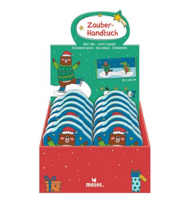 Zauber-Handtuch Weihnachtsfreunde Zauber-Handtuch